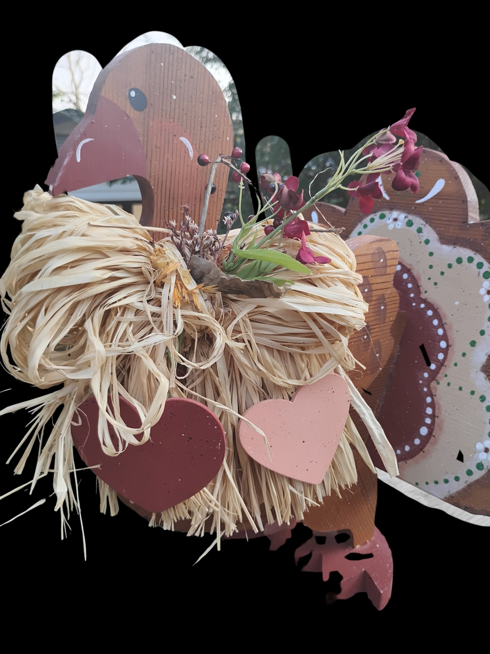 Vintage Grandmacore/Cottagecore Wooden Turkey - Picture 4 of 5